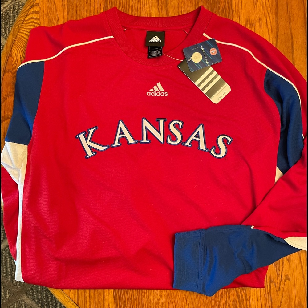 Kansas Adidas long sleeve!